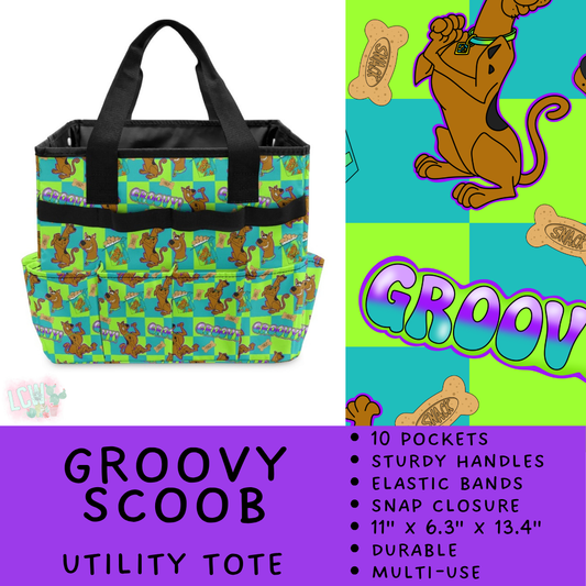 Batch #535 - Utility Tote - Closes 5/27 - ETA late July - Groovy Scoob Utility Tote