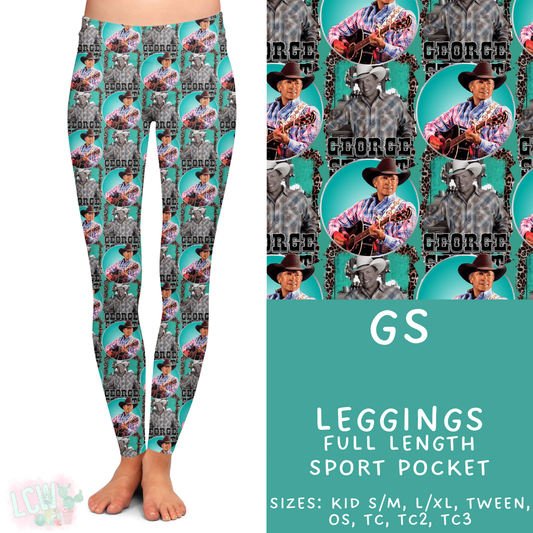 Ready to Ship GS Full Length Leggings - Sport Pockets TC2