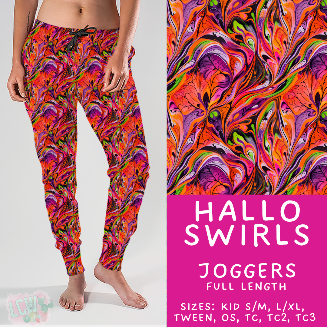 Ready to Ship - Hallo Swirls Joggers - TC2