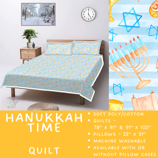 Batch  #410 - Cozy Quilts - Closes 9/10 - ETA late October - Hannukah Time Quilt