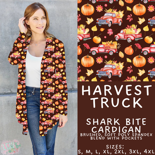 Batch #407 - Fall Fun 2 - Closes 9/4 - ETA mid/late October - Harvest Truck Cardigan