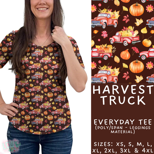 Batch #407 - Fall Fun 2 - Closes 9/4 - ETA mid/late October - Harvest Truck Everyday Tee