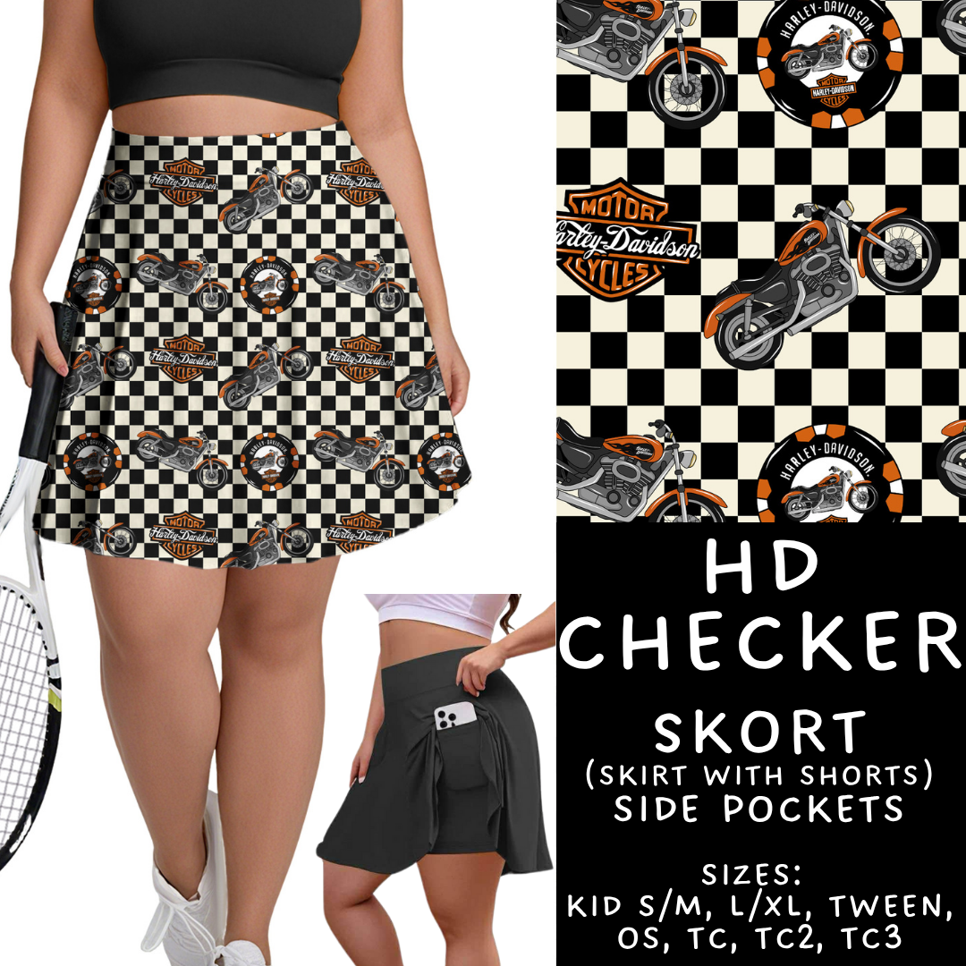 Batch #370 - Fun Run 12 - Closes 7/8 - ETA early Sept - HD Checker Skort