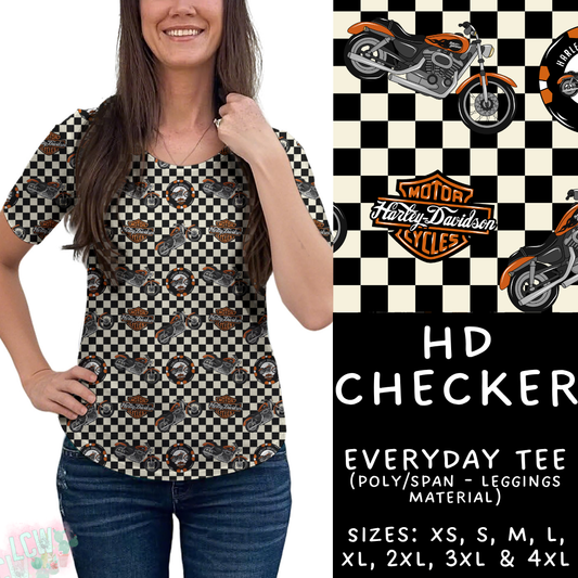 Batch #370 - Fun Run 12 - Closes 7/8 - ETA early Sept - HD Checker Everyday Tee
