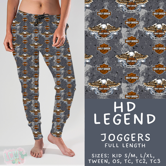Batch #408 - Fun Run 14 - Closes 9/5 - ETA mid/late October - HD Legend Joggers