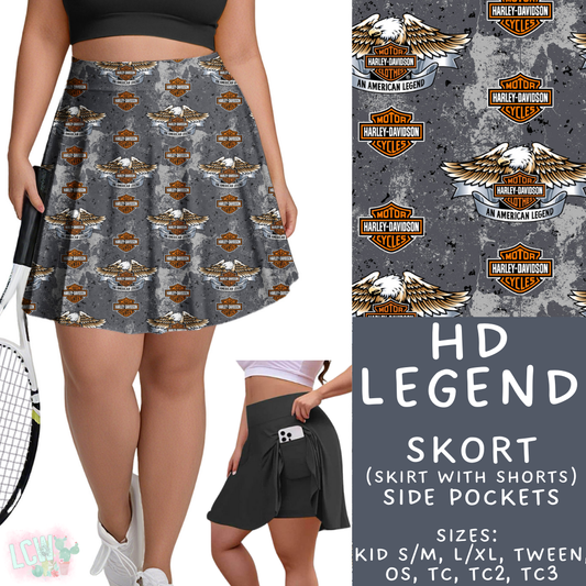 Batch #408 - Fun Run 14 - Closes 9/5 - ETA mid/late October - HD Legend Skort