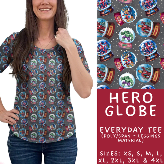 Batch #432 - Winter Globes - Closes 10/17 - ETA early December - Hero Globe Everyday Tee