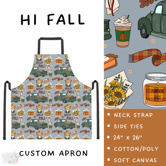 Batch #405 - Oh My Gourd, Let's Bake! - Closes 9/1 - ETA mid/late October - Hi Fall Apron