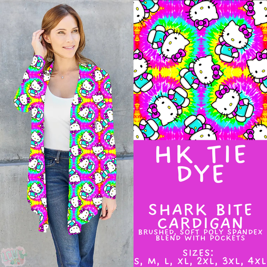 Batch #454 - Cool Characters 10 - Closes 11/26 - ETA mid Jan - HK Tie Dye Cardigan