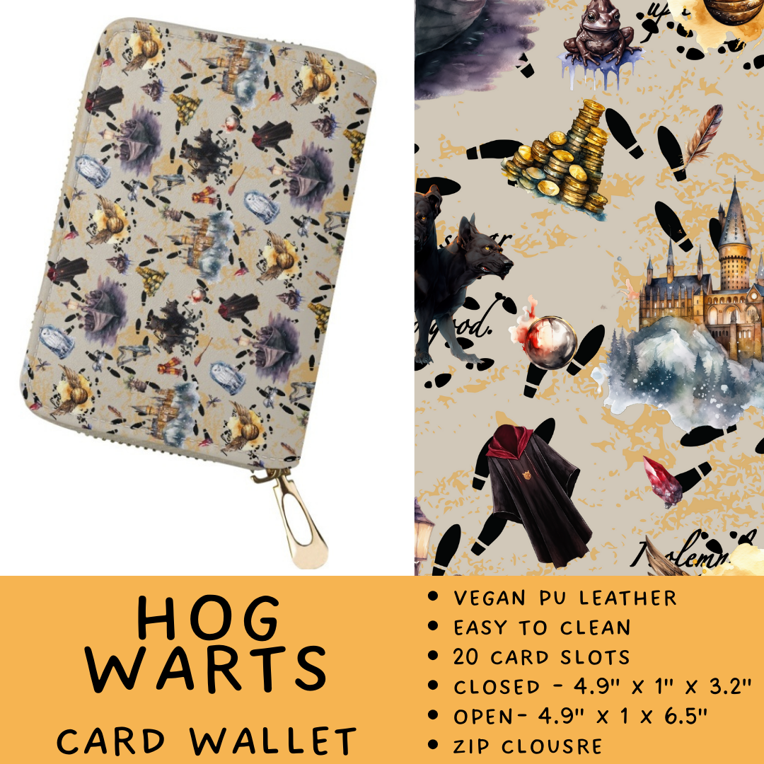 Batch #460 - Zip It Collection - Closes 12/5 - ETA late Jan - Hog Warts Card Wallet
