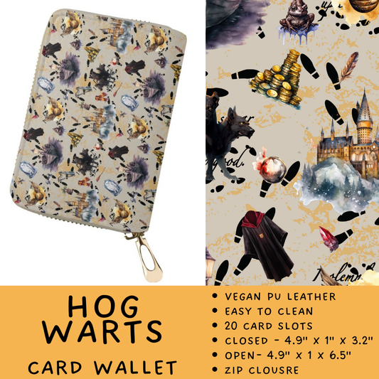 Batch #460 - Zip It Collection - Closes 12/5 - ETA late Jan - Hog Warts Card Wallet