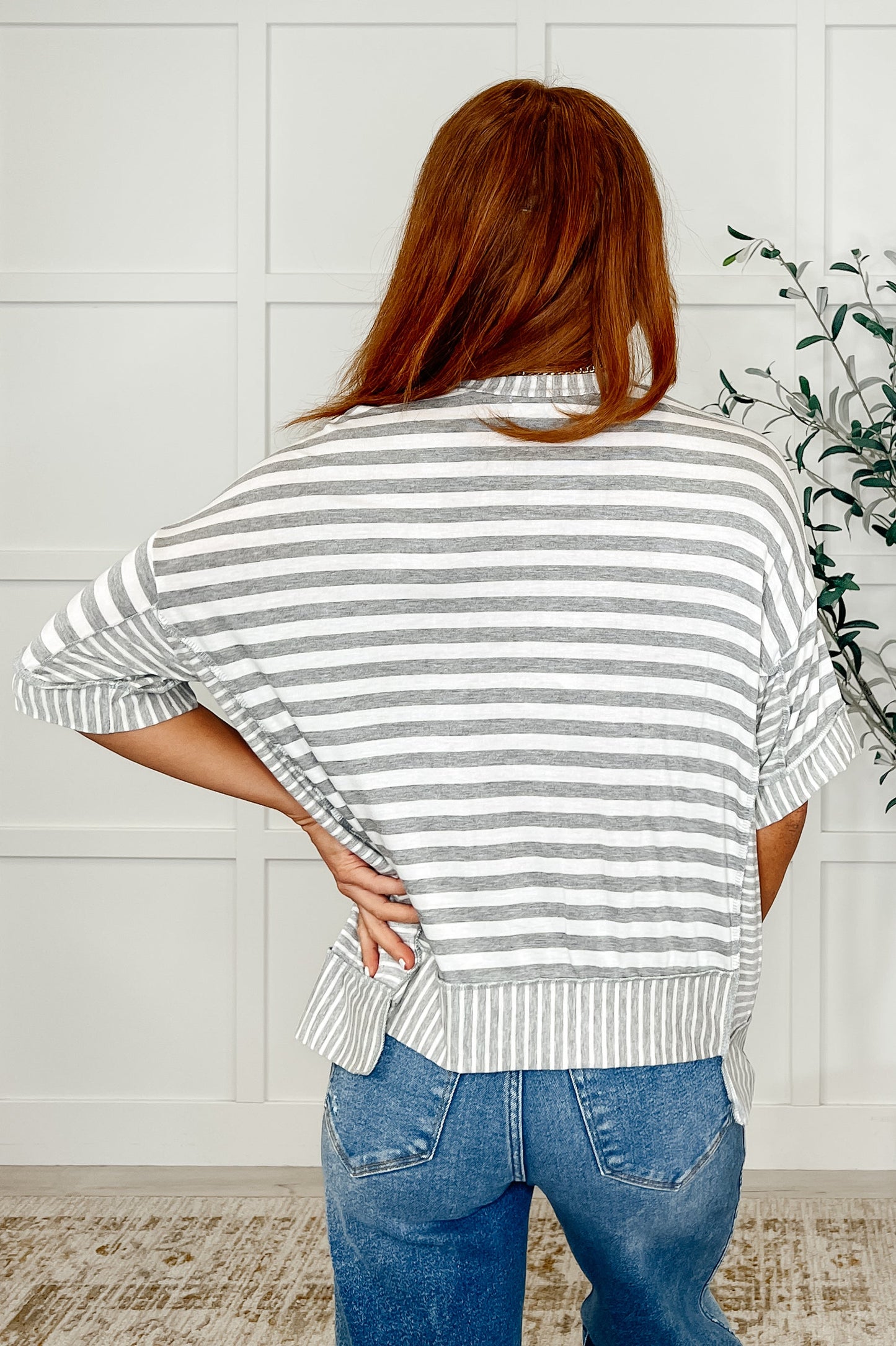 I Do It Better Stepped Hem Top