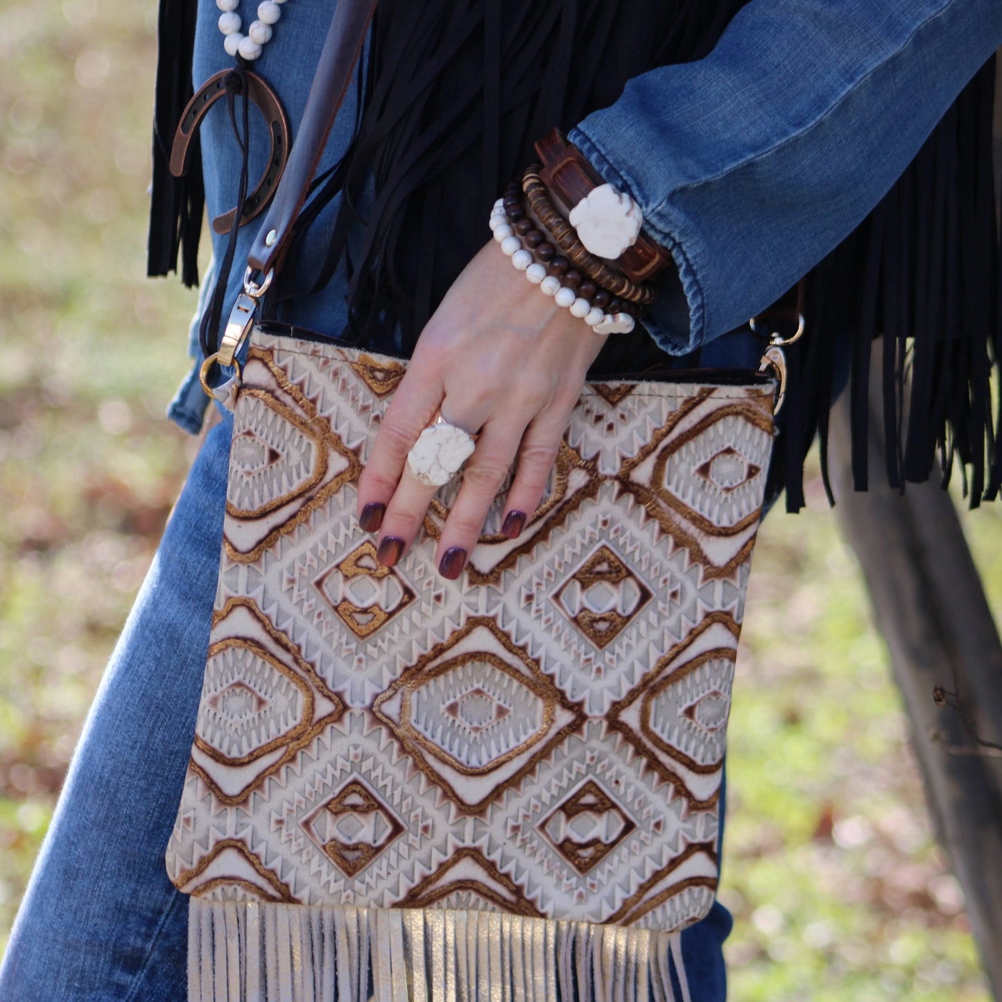 Wood Beaded Stretch Jewelry Junkie Bracelet