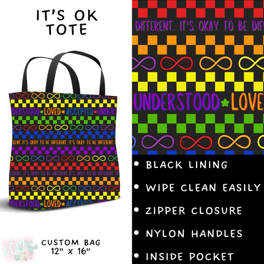 Batch #370 - Fun Run 12 - Closes 7/8 - ETA early Sept - It's Ok Tote