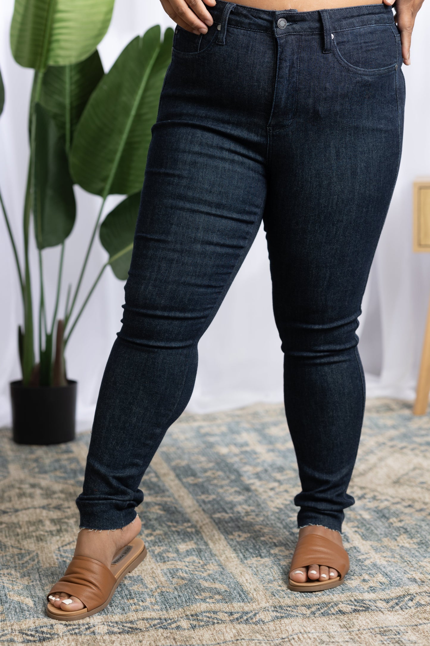 In Full (Tummy) Control - Judy Blue Skinnies