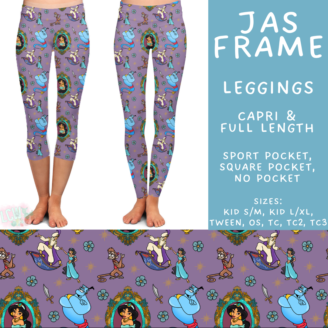 Batch #536 - Frames Collection - Closes 5/29 - ETA late July - Jas Frame Full and Capri Length Leggings