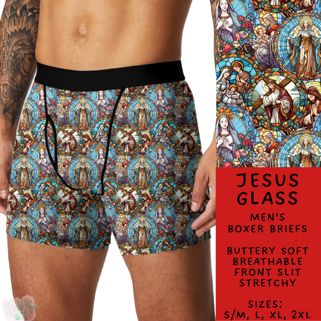 Ready To Ship - Jesus Glass Men's Boxer Briefs