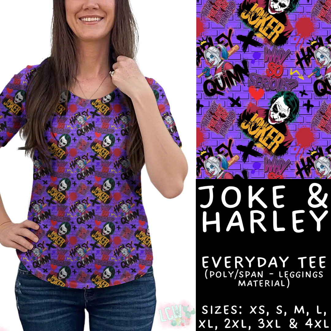 Batch #454 - Cool Characters 10 - Closes 11/26 - ETA mid Jan - Joke & Harley Everyday Tee