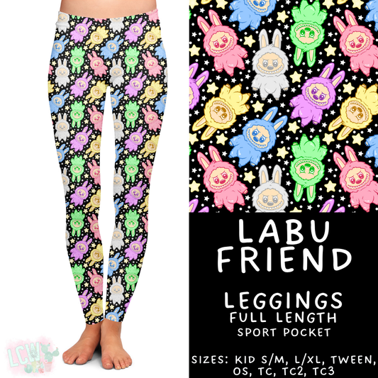 Batch #454 - Cool Characters 10 - Closes 11/26 - ETA mid Jan - Labu Friend Full Length Leggings