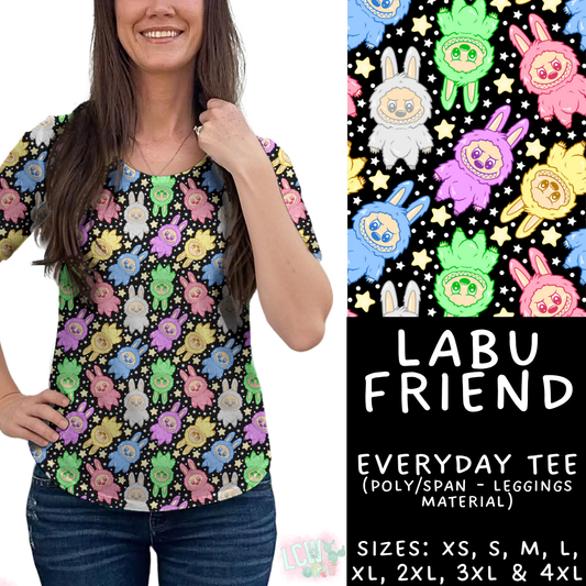 Batch #454 - Cool Characters 10 - Closes 11/26 - ETA mid Jan - Labu Friend Everyday Tee