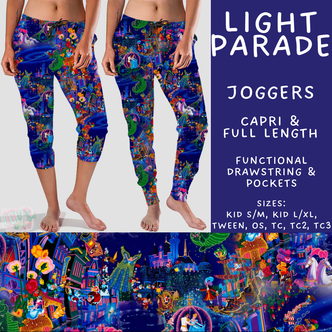 Batch #548 - May Request Run - Closes 6/26 - ETA late August - Light Parade Full and Capri Length Joggers