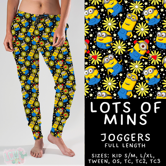 Batch #454 - Cool Characters 10 - Closes 11/26 - ETA mid Jan - Lots of Mins Joggers