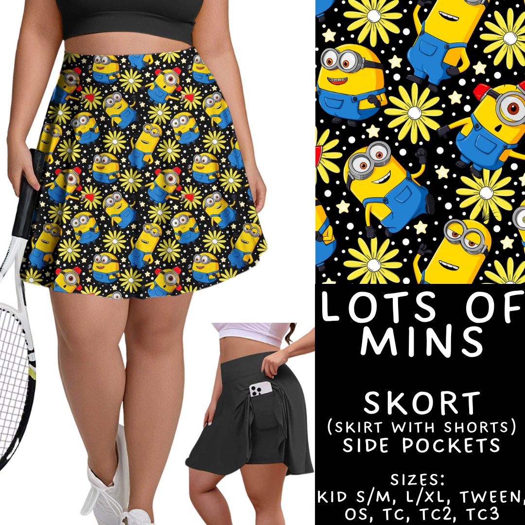 Batch #454 - Cool Characters 10 - Closes 11/26 - ETA mid Jan - Lots of Min Skort