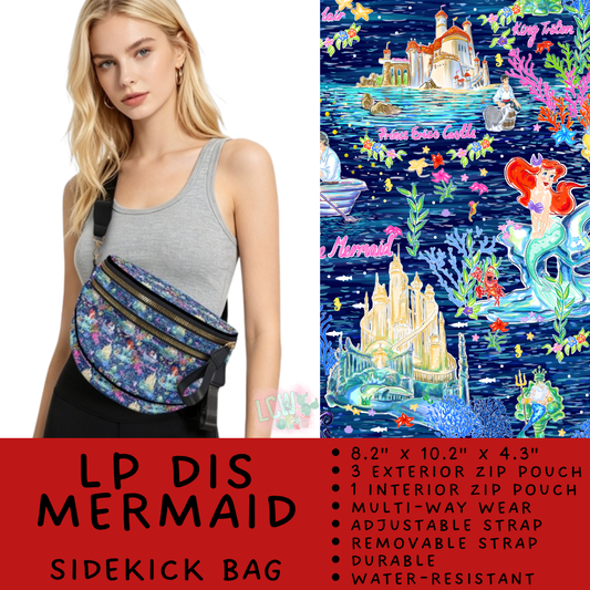 Batch #579 - Sidekick Bags 2 - Closes 9/2 - ETA early November - LP Dis Mermaid Sidekick Bag