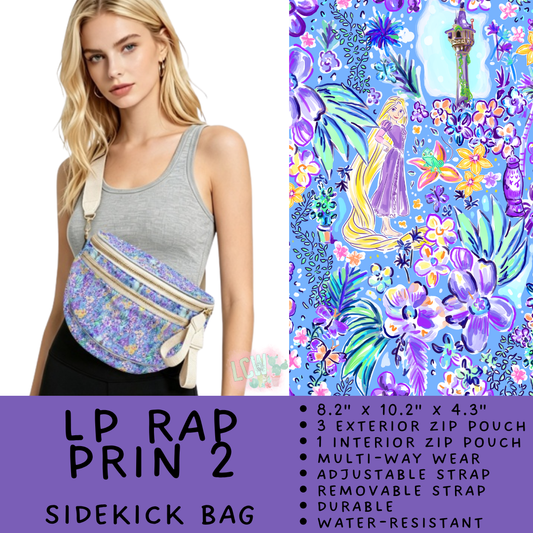 Batch #579 - Sidekick Bags 2 - Closes 9/2 - ETA early November - LP Rap Prin 2 Sidekick Bag