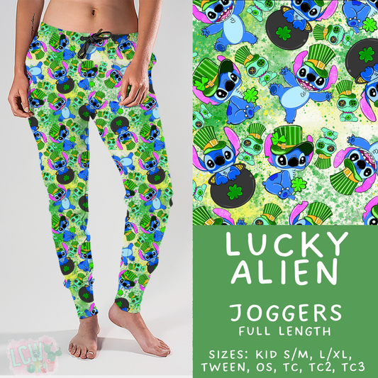 Ready to Ship Lucky Alien Joggers - TC2