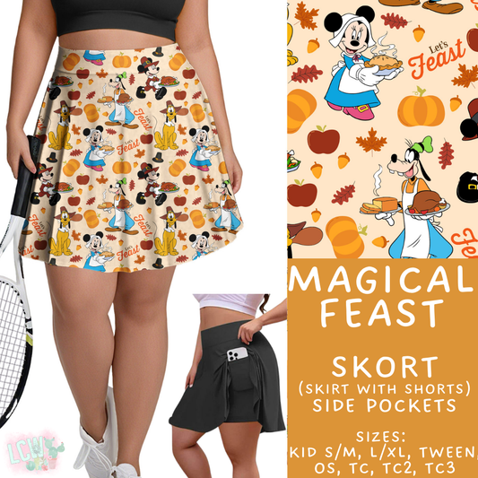 Batch #404 - Magical Fall 2 - Closes 8/29 - ETA mid/late October - Magical Feast Skort