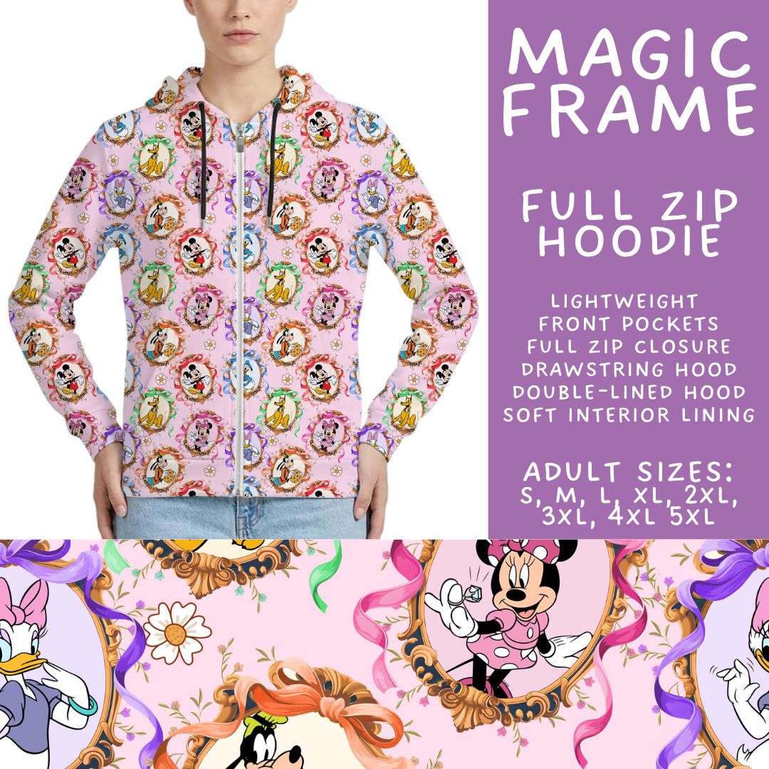 Batch #536 - Frames Collection - Closes 5/29 - ETA late July - Magic Frame Full Zip Hoodie
