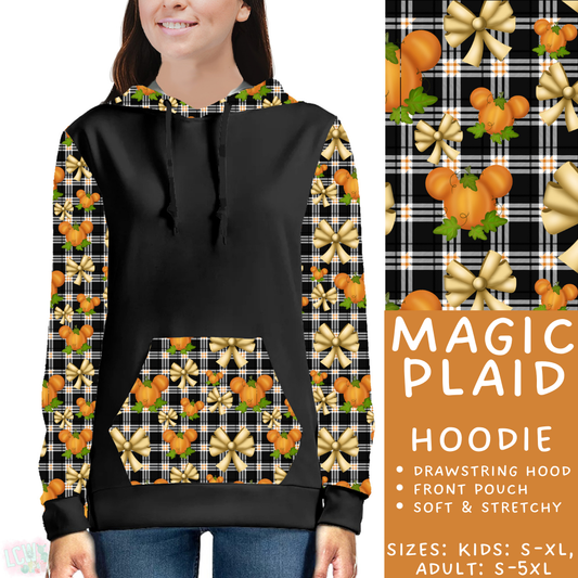 Batch #404 - Magical Fall 2 - Closes 8/29 - ETA mid/late October - Magic Plaid Hoodie
