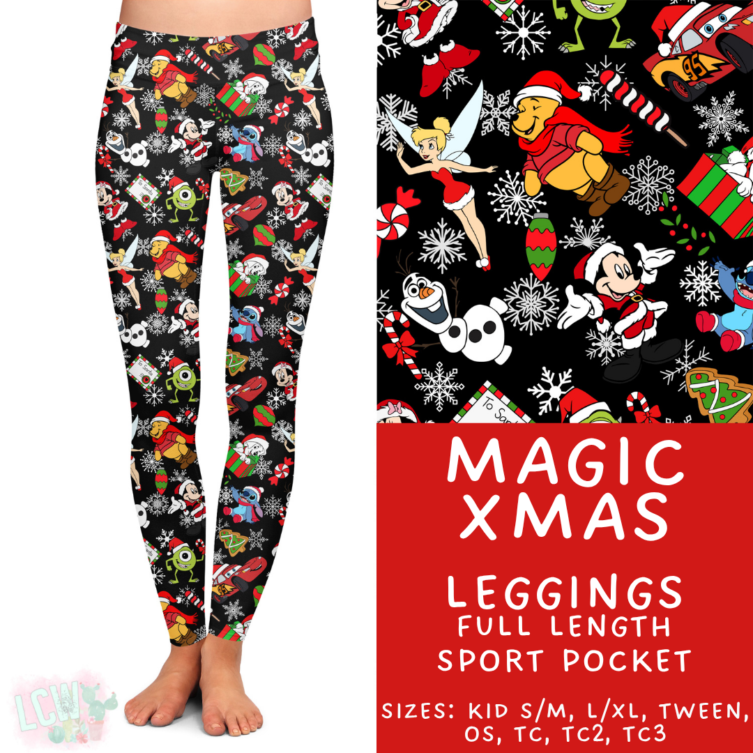 Batch #434 - Magical Christmas - Closes 10/22 - ETA early Dec - Magic Xmas Full Length Leggings