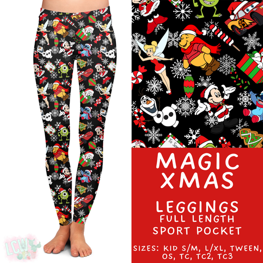 Batch #434 - Magical Christmas - Closes 10/22 - ETA early Dec - Magic Xmas Full Length Leggings