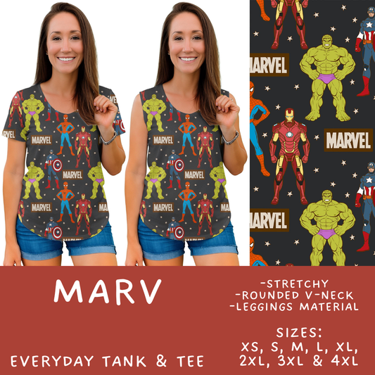Batch #555 - Cool Characters 7 - Closes 7/13 - ETA mid Sept - Marv Everyday Tank & Tee