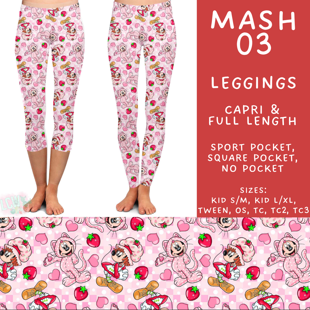 Batch #546 - Character Mash - Closes 6/22 - ETA late August - Mash 03 Full and Capri Length Leggings