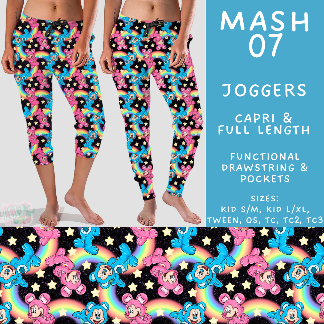 Batch #546 - Character Mash - Closes 6/22 - ETA late August - Mash 07 Full and Capri Length Joggers
