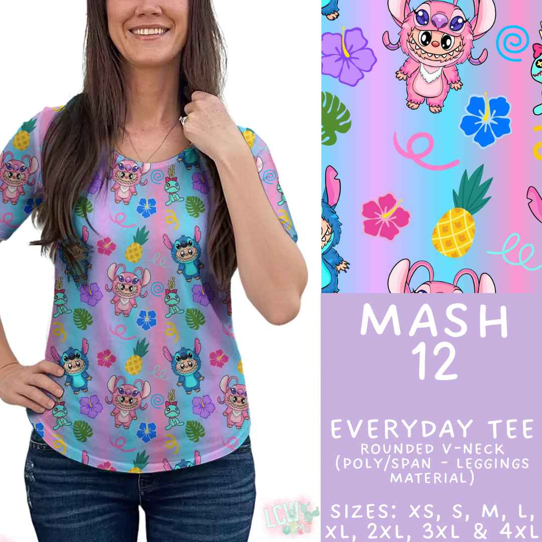 Batch #546 - Character Mash - Closes 6/22 - ETA late August - Mash 12 Everyday Tee