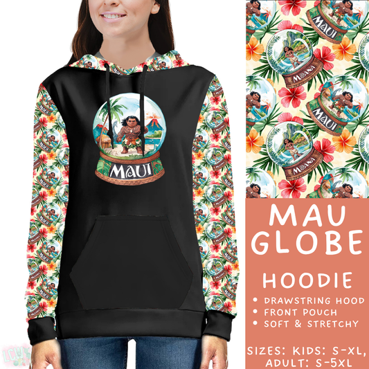 Batch #432 - Winter Globes - Closes 10/17 - ETA early December - Mau Globe Hoodie