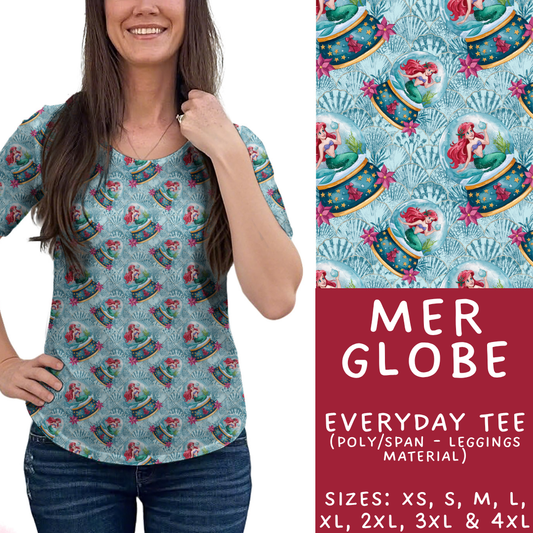 Batch #432 - Winter Globes - Closes 10/17 - ETA early December - Mer Globe Everyday Tee