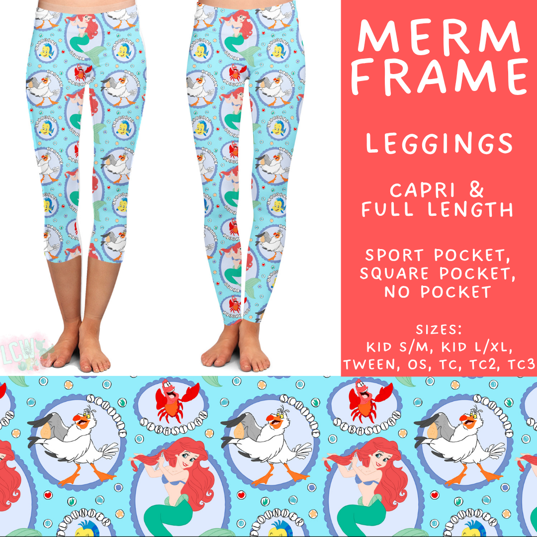 Batch #536 - Frames Collection - Closes 5/29 - ETA late July - Merm Frame Full and Capri Length Leggings
