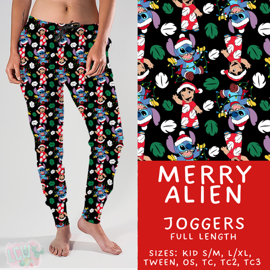 Batch #434 - Magical Christmas - Closes 10/22 - ETA early Dec - Merry Alien Joggers