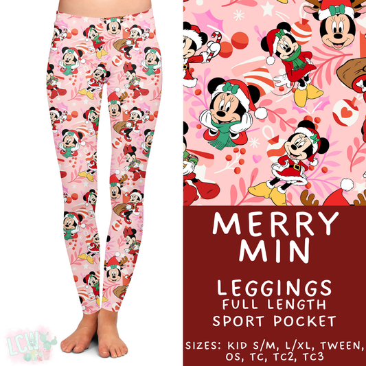 Batch #434 - Magical Christmas - Closes 10/22 - ETA early Dec - Merry Min Full Length Leggings