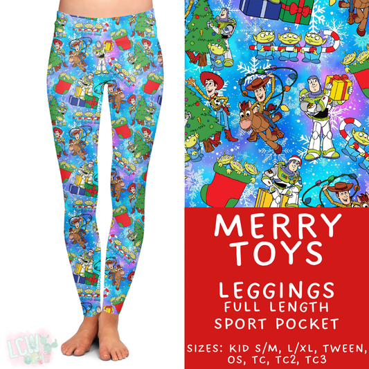 Batch #434 - Magical Christmas - Closes 10/22 - ETA early Dec - Merry Toys Full Length Leggings