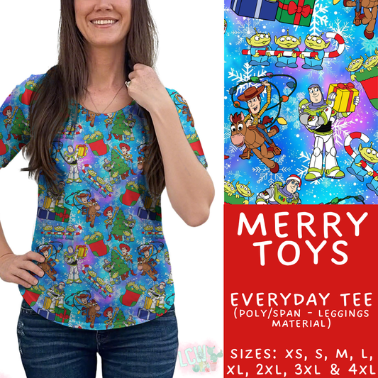 Batch #434 - Magical Christmas - Closes 10/22 - ETA early Dec - Merry Toys Everyday Tee