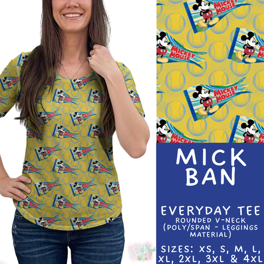 Batch #542 - Pennant Banner Collection - Closes 6/12 - ETA mid August - Mick Ban Everyday Tee