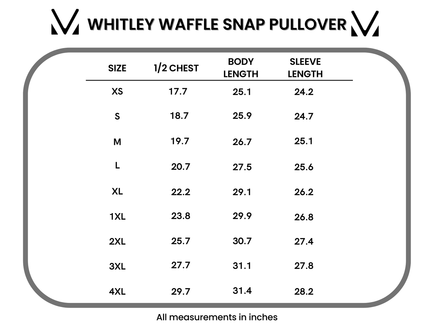 IN STOCK Whitley Waffle Snap Pullover - Black FINAL SALE