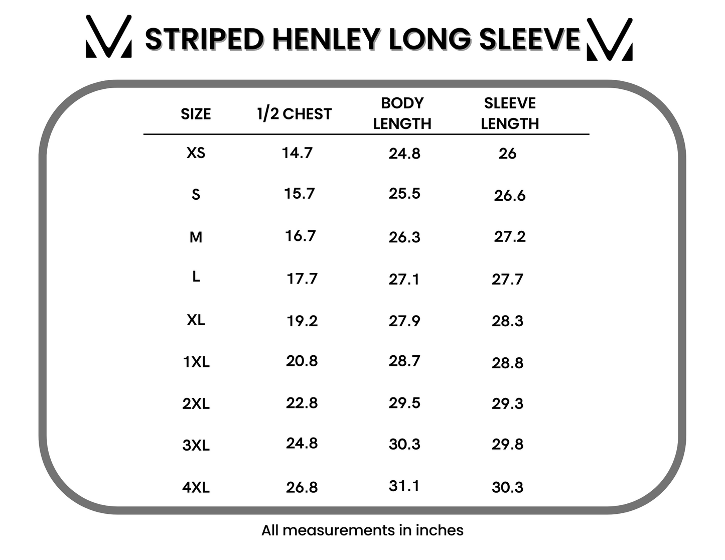 IN STOCK Striped Henley Long Sleeve - Fern