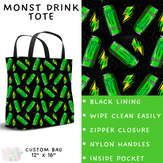 Batch #370 - Fun Run 12 - Closes 7/8 - ETA early Sept - Monst Drink Tote
